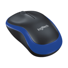 Logitech bežični optički miš M185, plavi