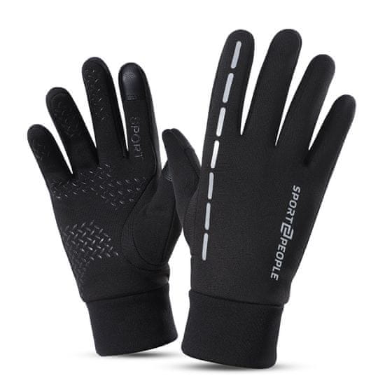 Sport2People Zimske sportske rukavice, crne