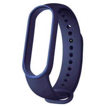 BStrap Silicone remen za Xiaomi Mi Band 5/6/7, dark blue