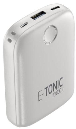 CellularLine E-TONIC 10 000 HD prijenosna baterija, bijela