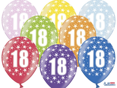  Selis baloni 18 godina, 30 cm, 6 komada 