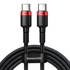 BASEUS Cafule kabel USB-C / USB-C PD 2.0 5A 2m, crno