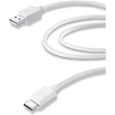 CellularLine USB kabel, 3m USB-C, bijela