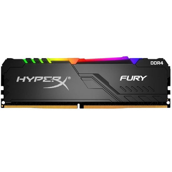 Kingston HyperX Fury RGB memorija (RAM), DDR4 16 GB, 3200 MHz (HX432C16FB4A/16)