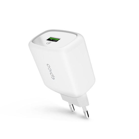 EPICO punjač 18W QC 3.0 Charger 2020, bijela (9915111100016)