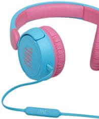 JBL JR310 slušalice, plave-roze