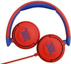 JBL JR310 slušalice, crvene/plave
