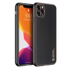 Dux Ducis Yolo kožna maska iPhone 12 Pro Max, crno