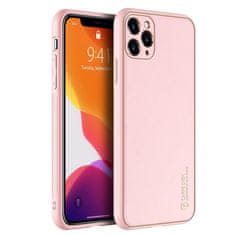 Dux Ducis Yolo kožna maska iPhone 12 Pro Max, ružičasta