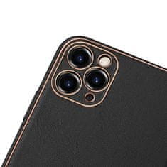 Dux Ducis Yolo kožna maska iPhone 12 Pro Max, crno