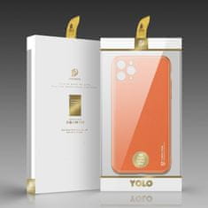 Dux Ducis Yolo kožna maska iPhone 12 Pro Max, naranča