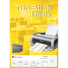 Herma Top Stick 8717 naljepnice, 105 x 148 mm, bijele, 100/1