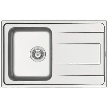 PYRAMIS Kuhinjski sudoper od nehrđajućeg čelika ALEA 79 x 50 1B 1D (107.154.501)