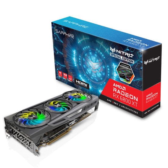 Sapphire Nitro+ Radeon RX 6800 XT SE grafička kartica, 16 GB GDDR6 (11304-01-20G)