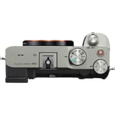 Sony kompaktni fotoaparat Alpha 7C Body Silver (ILCE7CS.CEC)