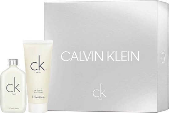 Calvin Klein CK One poklon set - uniseks toaletna voda, 50 ml + gel za tuširanje, 100 ml