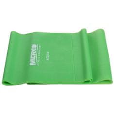 Merco Aerobic elastika za vježbu, 120 cm, zelena