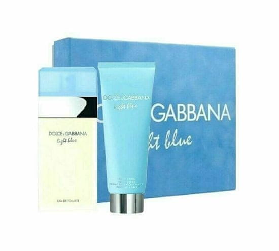 Dolce & Gabbana Light Blue toaletna voda, 100 ml + krema za tijelo, 75 ml