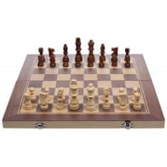 drveni šah, 3 u 1