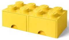 LEGO kutija za odlaganje kockica, žuta