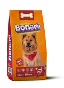 Bonami briketi za pse, janjetina, riža, povrće, 3 kg 