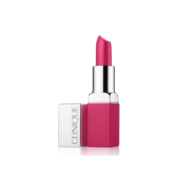 Clinique Pop Matte ruž + primer, 06 Rose Pop, 3,9 g