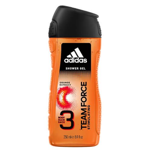 Adidas Team Force gel za tuširanje, 3 u 1, 400 ml