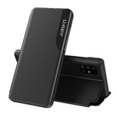 MG Eco Leather View preklopna maska za Huawei P40 Lite E, crno