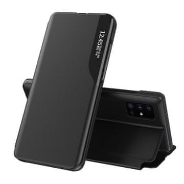 MG Eco Leather View preklopna maska za Huawei P40 Lite E, crno