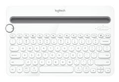Logitech tipkovnica Multi-Device, HR (K480), bijela