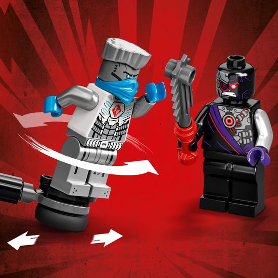 LEGO Ninjago 71731 Epski dvoboj – Zane vs. Nindroid