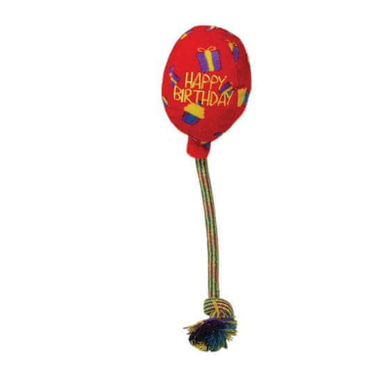 KONG Occasions Birthday, igračka za pse, balon, L, crveni