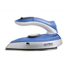 First Austria parno glačalo, putno, 1100 W, bijelo / plavo