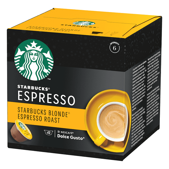 Starbucks BLONDE Espresso Roast by NESCAF Dolce Gusto Blonde