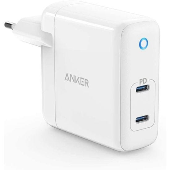 Anker PowerPort Atom PD 2 punjač 60W PD i GaN, bijeli