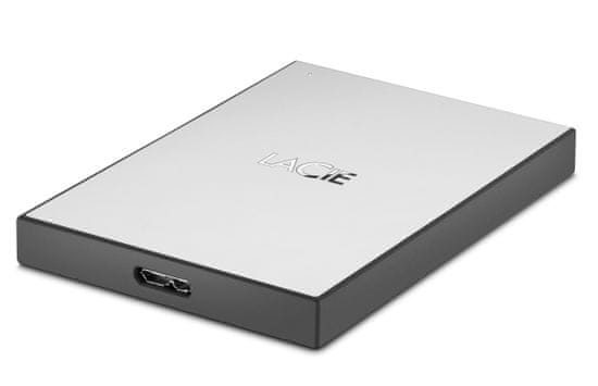 LaCie vanjski disk, 1TB, USB 3.0, srebrni