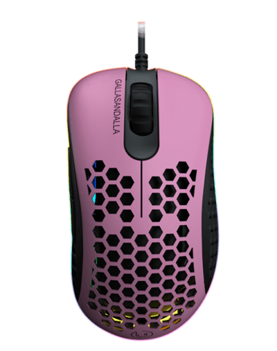 UVI Lust GallaSandalla Pink Edition miš, RGB,16000 DPI, USB, roza