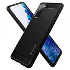 Spigen Rugged Armor maska za SAMSUNG Galaxy S20 FE, silikonska, crna