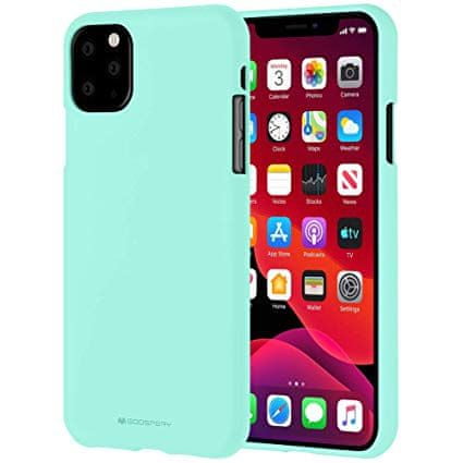 Goospery Soft Feeling maska za iPhone 12 Pro Max, silikonska, mint