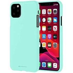  Maska Goospery Soft Feeling iPhone 12/12 Pro, silikonska, mint