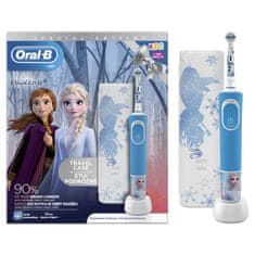 Oral-B Kids Ledeno kraljevstvo 2 dječja električna četka + putna torbica