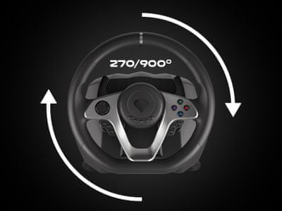  Genesis Seaborg 400 gaming volan, rotacija 
