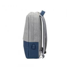RivaCase ruksak za laptop 39,62 cm, sivo-plavi (7562-GR/DBU)