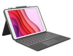 Logitech Combo Touch tipkovnica za iPad (7, 8. i 9. generacija), HRV gravura (920-009629)