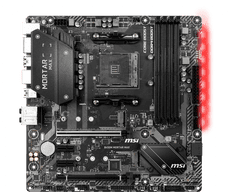 MSI B450M MORTAR MAX osnovna ploča, DDR4, SATA3, USB 3.2 Gen2, DP, AM4, mATX