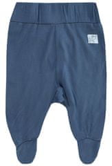 JACKY hlače za dječake sa stopalicama Bamboolina 3711770, 50, plave