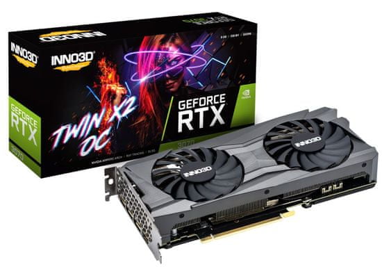 inno3D Twin X2 OC GeForce RTX 3070 grafička kartica, 8 GB GDDR6