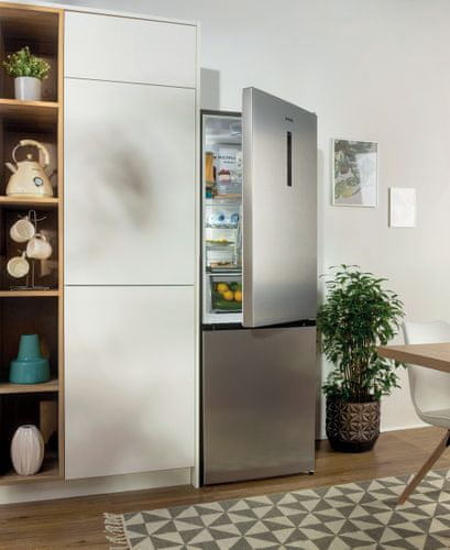 Samostojeći kombinirani hladnjak Gorenje NRC6193SXL5 FastFreeze