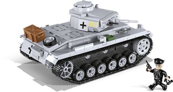 Cobi 2523 Small Army II WW Panzer III Ausf E model tenka