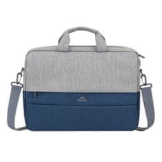 RivaCase torba za laptop 39,62 cm, sivo-plava (7532-GR/DBU)